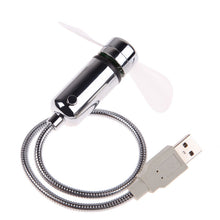 Flexible LED USB Fan with Real time Temperature Display